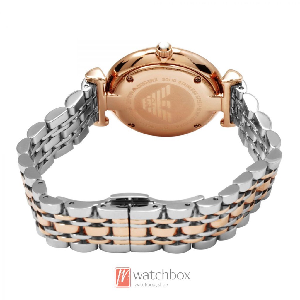 นาฬิกาข้อมือ Original Women Ladies Emporio Armani Gold Steel Watch AR1840 AR1925 AR1926 AR1909 AR190