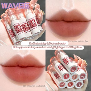 wave FOG Lip Lacquer Matte Lip Mud ลิปสติกเนื้อกำมะหยี่