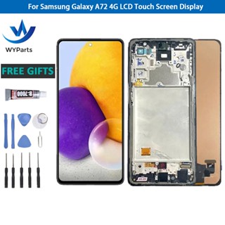 อะไหล่หน้าจอสัมผัส LCD สําหรับ Samsung Galaxy A72 4G A725F A725F DS A725M