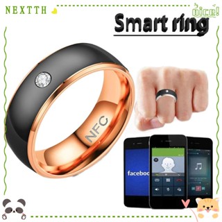 Nextth แหวนนิ้วดิจิทัล สเตนเลส กันน้ํา อเนกประสงค์ สําหรับโทรศัพท์ Android NFC