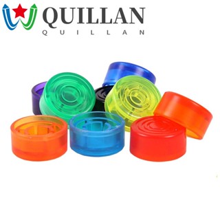 Quillan ฝาครอบสวิตช์แป้นเหยียบเอฟเฟคกีตาร์ไฟฟ้า พลาสติก สีแคนดี้ 10 ชิ้น ต่อแพ็ค