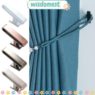 Wisdomest ที่แขวนผ้าม่าน สไตล์โมเดิร์น สําหรับตกแต่งบ้าน 2 ชิ้น