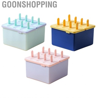 Goonshopping Ice Bar Maker  Safe 8 Grid DIY Mold Easy Thawing Practical Reliable with Lid for Kitchen