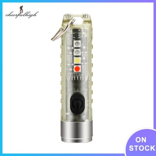 ✿Cheerfulhigh✿ ไฟ LED Type-C ชาร์จ USB 400LM 260mAh แบบพกพา สําหรับตั้งแคมป์กลางแจ้ง ✿