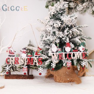 ⭐NEW ⭐Door Ornament Christmas Ornaments Christmas Gift Wooden Home Decoration