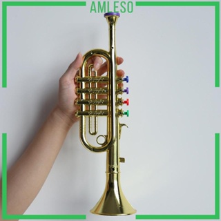 [Amleso] เครื่องดนตรีทรัมเป็ต ส่งเสริมความสนุกสนาน สําหรับเด็ก