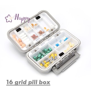 &lt;Happybay&gt; กล่องเก็บยา แบบพกพา ลดราคา สําหรับเดินทาง