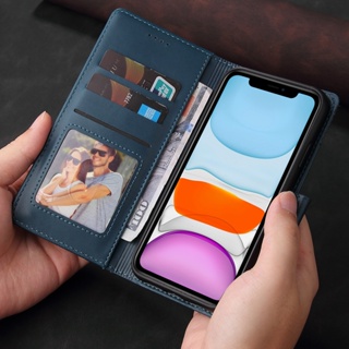 เคส Case for Xiaomi Mi 10T Pro 5G 11 Lite 11T Poco X3 Pro NFC F3 Redimi 8 7A เคสโทรศัพท์หนัง TPU นิ่ม แบบฝาพับ ลายนูน พร้อมช่องใส่บัตร และขาตั้ง สําหรับ Leather Case Flip Cover Wallet เคส ฝาพับหนัง เคสฝาพับ เคสเปิดปิด ซองมือถือ