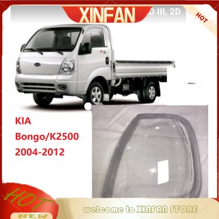 Xinfan ฝาครอบเลนส์ไฟหน้ารถยนต์ แบบเปลี่ยน สําหรับ KIA BONGO 2004-2012