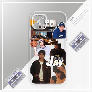 เคสโทรศัพท์มือถือ ซิลิโคนนิ่ม ใส กันกระแทก ลาย JAY JAY Chou Star แฟชั่น สําหรับ iPhone 7 8 Plus XS XR X XS max 11 12 13 14 15 Pro max 12 Pro 13 Pro max 14 Pro max เคสป้องกัน
