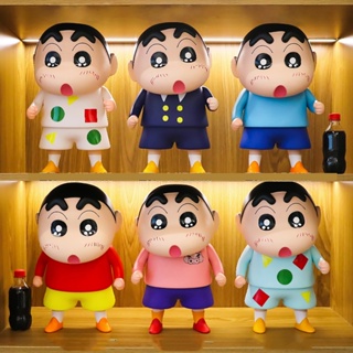 Crayon Shin-chan โมเดลฟิกเกอร์ PVC รูปปั้นการ์ตูนอนิเมะชินจัง Nohara Shinnosuke 1:1 ของเล่นสะสม สําหรับเด็ก