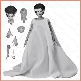 23 NECA ตุ๊กตาฟิกเกอร์ Monsters Ultimate April as The Bride ของเล่นสําหรับเด็ก