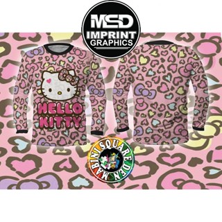 เสื้อยืดแขนยาว พิมพ์ลาย HELLO KITTY FULL SUBLIMATION