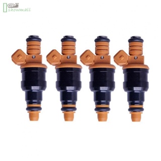 [ISHOWMAL-TH]Fuel Injectors for Volvo 850 T5 W/O Fuel Return Set of 4 for Turbo Models-New In 9-