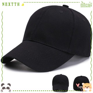 Nextth หมวกเบสบอล ผ้าฝ้าย ลําลอง ป้องกันรังสียูวี ปีกกว้าง แฟชั่นฤดูร้อน