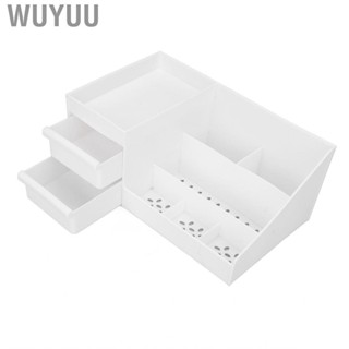 Wuyuu Desktop Storage Box Cosmetic Desktop Storage Box   Small  for Home Dressing Table Bedroom