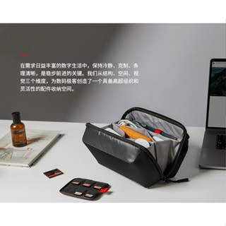 tomtoc digital accessories storage bag charger storage bag data cable HDMI data cable storage large capacity travel portable bag electronic equipment accessories storage bag digital storage bag