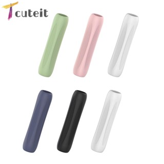 Tcuteit เคสซิลิโคน ป้องกันปากกาสไตลัส สําหรับ Apple Pencil 1st Generation 2nd Generation 3 ชิ้น