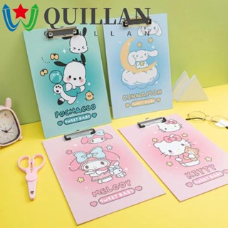 Quillan คลิปบอร์ด KT Cat Melody แฟ้มเอกสาร เครื่องเขียน สําหรับนักเรียน