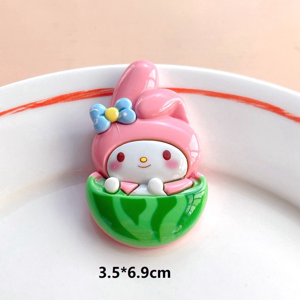 [18 #] Jibbitz Crocs สติกเกอร์เรซิ่น รูปกรวยไอศกรีม ขนาดใหญ่ สําหรับติดตกแต่งตู้เย็น เคสโทรศัพท์ รองเท้า diy SC
