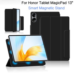 เคสแท็บเล็ต ฝาพับแม่เหล็ก พร้อมขาตั้ง สําหรับ HUAWEI Honor MagicPad 13 นิ้ว 2023 GDI-W09 W09D