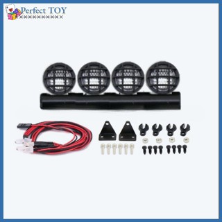 Pst โคมไฟ Led ติดหลังคารถ สปอตไลท์ อุปกรณ์เสริม สําหรับรถไต่หินบังคับ 1/24 Scx24