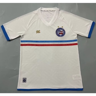 เสื้อกีฬาแขนสั้น ลายทีมชาติฟุตบอล Bahia Home Jersey S-XXL ชุดเหย้า 23-24 ชุดเหย้า สําหรับผู้ชาย AAA