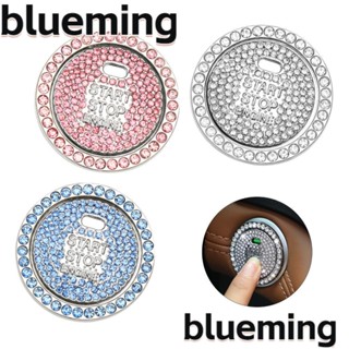 Blueming2 ปุ่มกดสตาร์ทรถยนต์ ประดับคริสตัล สําหรับผู้หญิง