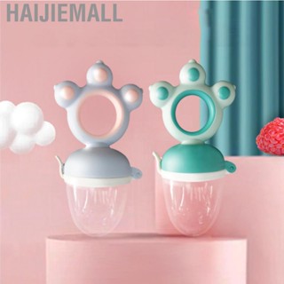 Haijiemall Baby Silicone Mesh Feeder Large Diameter Squeezed Washable Infant Fruit