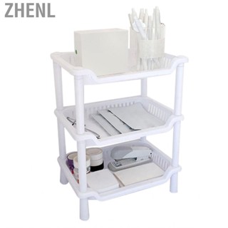 Zhenl 3 Tier Bathroom Countertop Organizer Detachable Multifunctional Makeup Storage Shelf Rack for Kitchen Bedroom