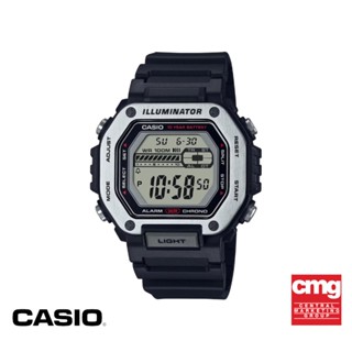 CASIO นาฬิกาข้อมือ CASIO รุ่น MWD-110H-1AVDF วัสดุเรซิ่น สีดำ