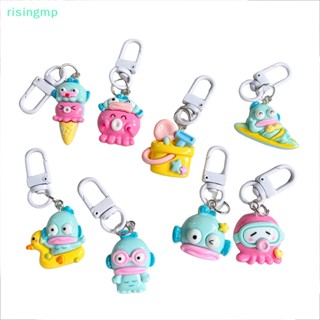 [risingmp] พวงกุญแจ จี้ตุ๊กตาการ์ตูน Sanrio Hangyodon สําหรับห้อยกระเป๋าเป้สะพายหลัง