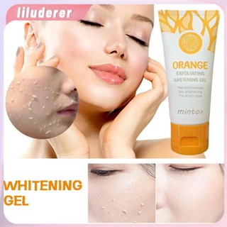 Mintox 50g Orange Body Cream Exfoliating Gel ไวท์เทนนิ่ง Body Facial Scrub HO