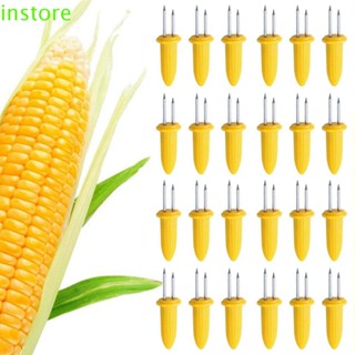 Instore ส้อมจิ้มข้าวโพด สําหรับตั้งแคมป์ 10 30 50 ชิ้น