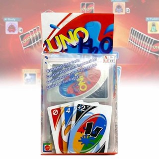  UNO crystal poker board game card waterproof transparent PVC No.1 family fun card game