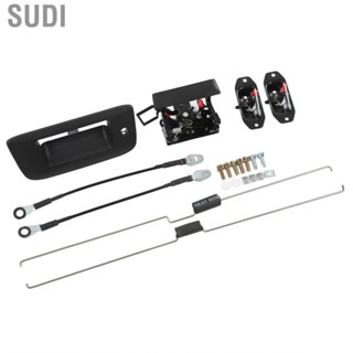 Sudi 20928119  Metal Professional Stable Tailgate Cable Latch Rod Handle Simple Installation with Keyhole for Car Accessories