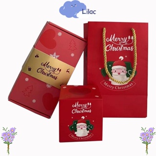 Lilacs กล่องของขวัญเซอร์ไพรส์ ป๊อปอัพ แบบพับได้ สร้างสรรค์ สีแดง 12 ชิ้น