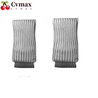 Cvmax ถุงมือเชื่อม โลหะ ป้องกันความร้อน สีเงิน 2 ชิ้น