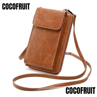 Cocofruit กระเป๋าสะพายไหล่ สะพายข้าง ใส่โทรศัพท์มือถือได้ ขนาดเล็ก แฟชั่นสําหรับสตรี