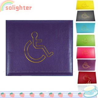 SOLIGHTER ปลอกสวมหุ้มป้ายชื่อ ป้องกันเอกสาร สีฟ้า