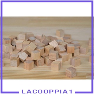 [Lacooppia1] บล็อคตัวต่อไม้ธรรมชาติ ของเล่นเสริมการเรียนรู้ สําหรับเด็ก