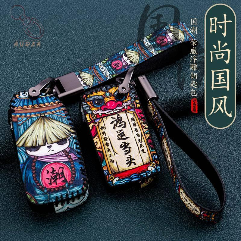 พร้อมส่ง เคสกุญแจรีโมทรถยนต์ แบบหนัง สําหรับ MG ZS HS GS GT MG5 MG6 Roewe rx5plus rx5max i5 i6 Ei6 350 360rx8 ราคา ถูกที่สุด ดีลบีเคเค แกลเลอรีภาพที่ 5