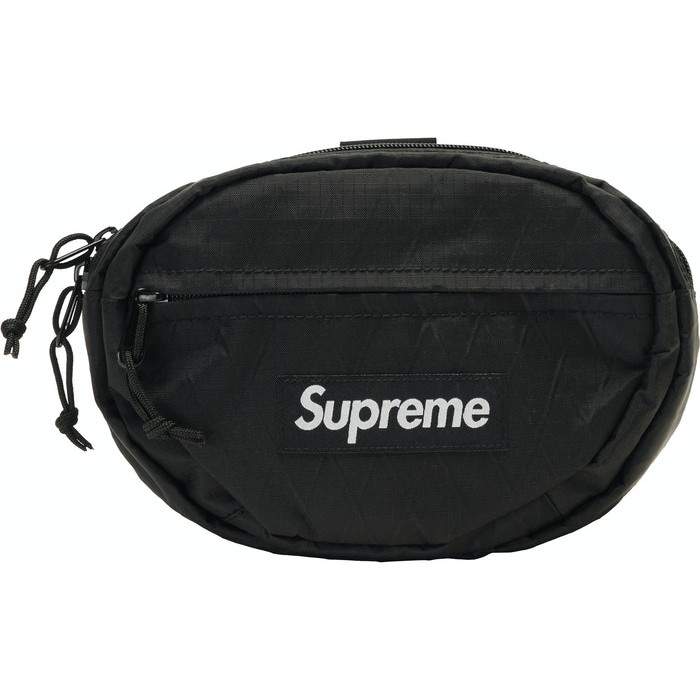 (ของแท้100%) Supreme Waist Bag (FW18) Black | Easypick.th