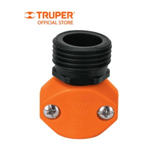 TRUPER 12710 ข้อต่อสวมเร็วพลาสติกตัวผู้ 1/2 นิ้ว (REM-1/2)