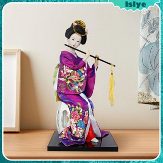 [Lslye] รูปปั้นตุ๊กตาญี่ปุ่น Geisha ขนาด 12 นิ้ว สําหรับโต๊ะทํางาน ห้องนั่งเล่น