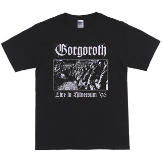 เสื้อยืด พิมพ์ลายวง Gorgoroth "silversum"