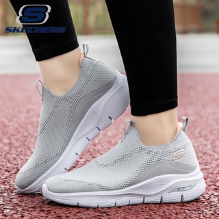 【พร้อมส่ง】 Skechers_ GOWALK ArchFit รองเท้าผ้าใบลําลอง ผ้าตาข่าย ระบายอากาศ ข้อสั้น เหมาะกับการวิ่ง สําหรับผู้ชาย และผู้หญิง