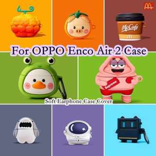 【จัดส่งรวดเร็ว】เคสหูฟัง แบบนิ่ม ลายการ์ตูน สําหรับ OPPO Enco Air 2 OPPO Enco Air 2