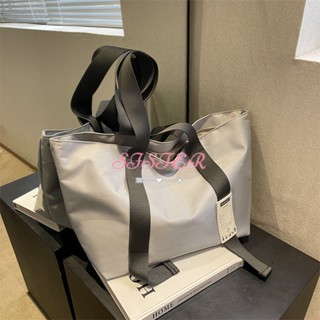 SISTER  กระเป๋าผ้ากระเป๋าผ้าแคนวาส Tote Bag 2023 NEW  High quality Stylish รุ่นใหม่ ทันสมัย L99S18S 37Z230910