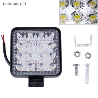 Ta ไฟสปอตไลท์ LED 48W 12V 24V ทรงสี่เหลี่ยม ขนาด 4 นิ้ว สําหรับรถบรรทุก รถออฟโร้ด
 Th